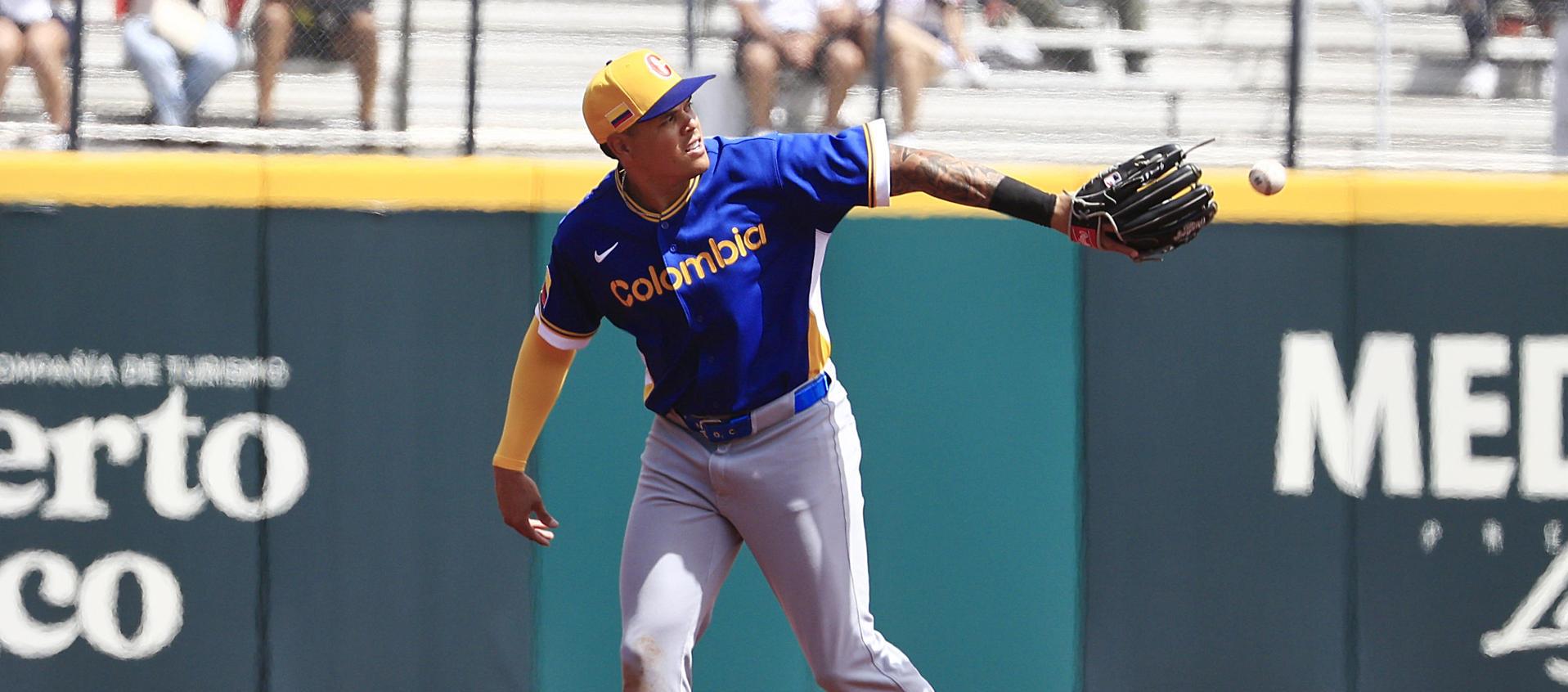 Giovanny Urshela, tercera base de Colombia.