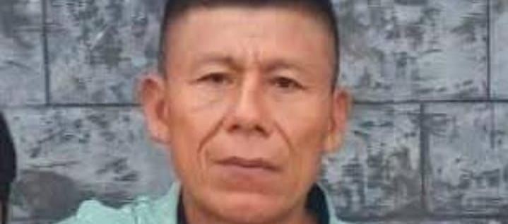 El gobernador indígena Eutimio Valencia Duave. 