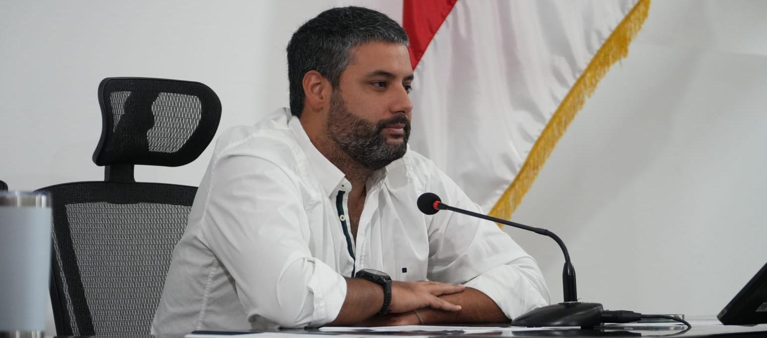 Presidente de la Asamblea del Atlántico, Estéfano González Diazgranados.