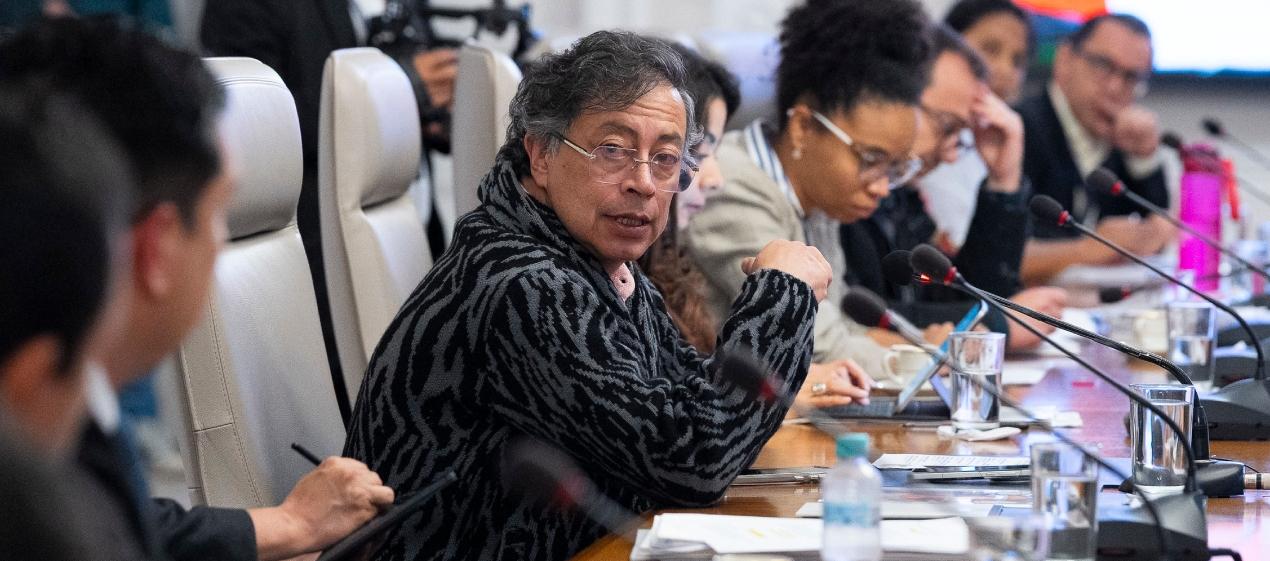 Gustavo Petro, Presidente de Colombia. 