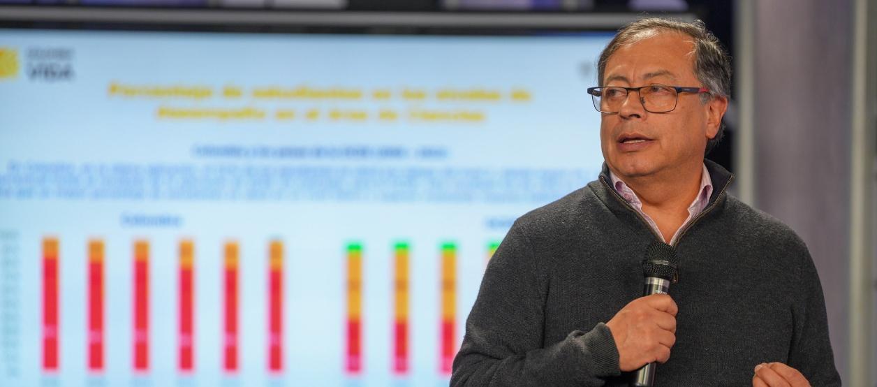 Gustavo Petro, Presidente de Colombia. 