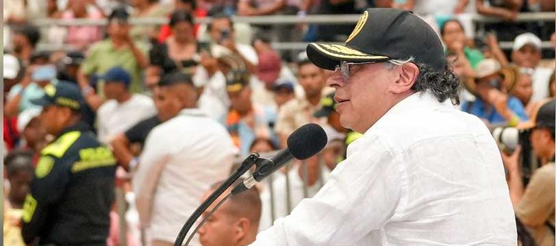 Presidente de Colombia, Gustavo Petro. 