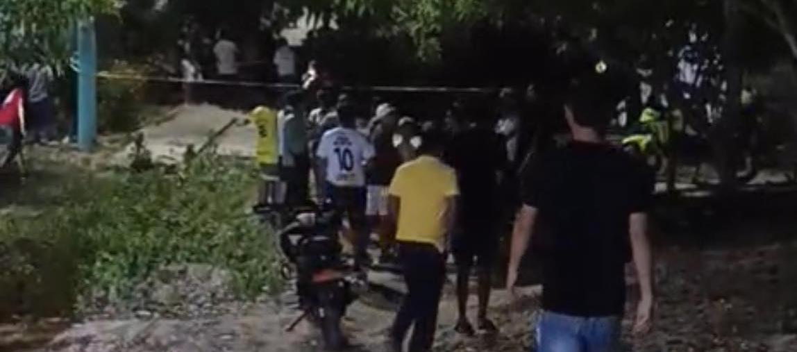 El homicidio ocurrió en una de las viviendas de este sector de Usiacurí. 