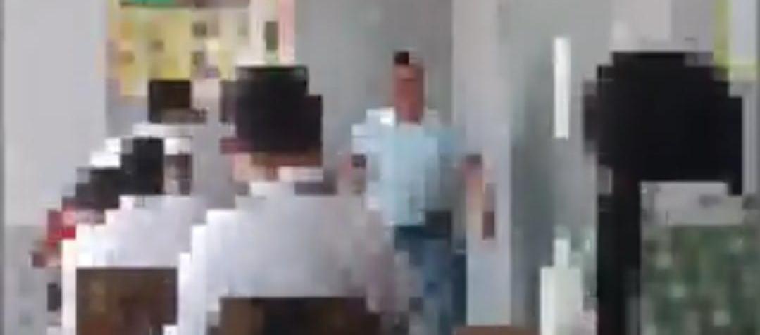 Momento de la agresión.