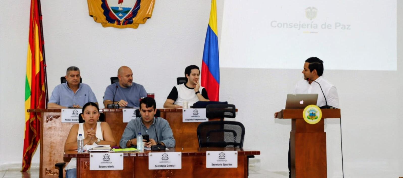 Intervención de Camilo Pineda ante el Concejo