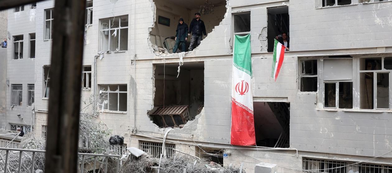 Los daños en Irán.