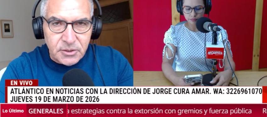 Transmisión de Atlántico en Noticias.