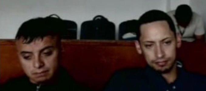 Dos de los procesados. 