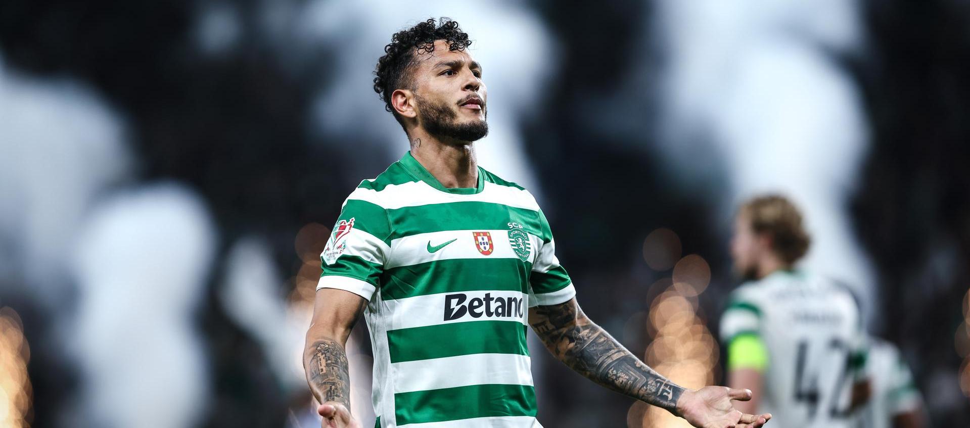 Luis Suárez celebra el gol