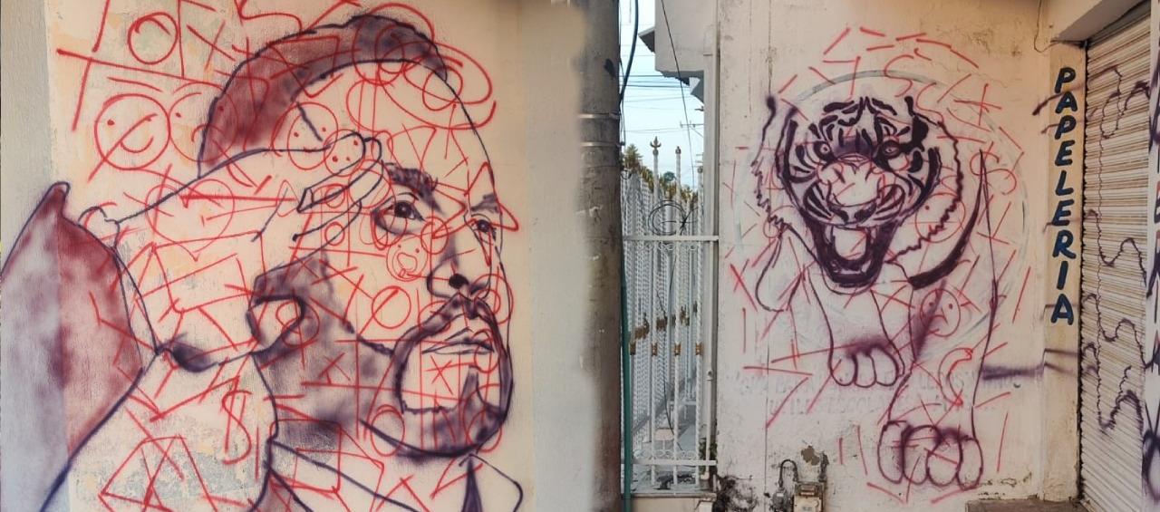  Mural de Abelardo De la Espriella en María La Baja, en Bolívar.