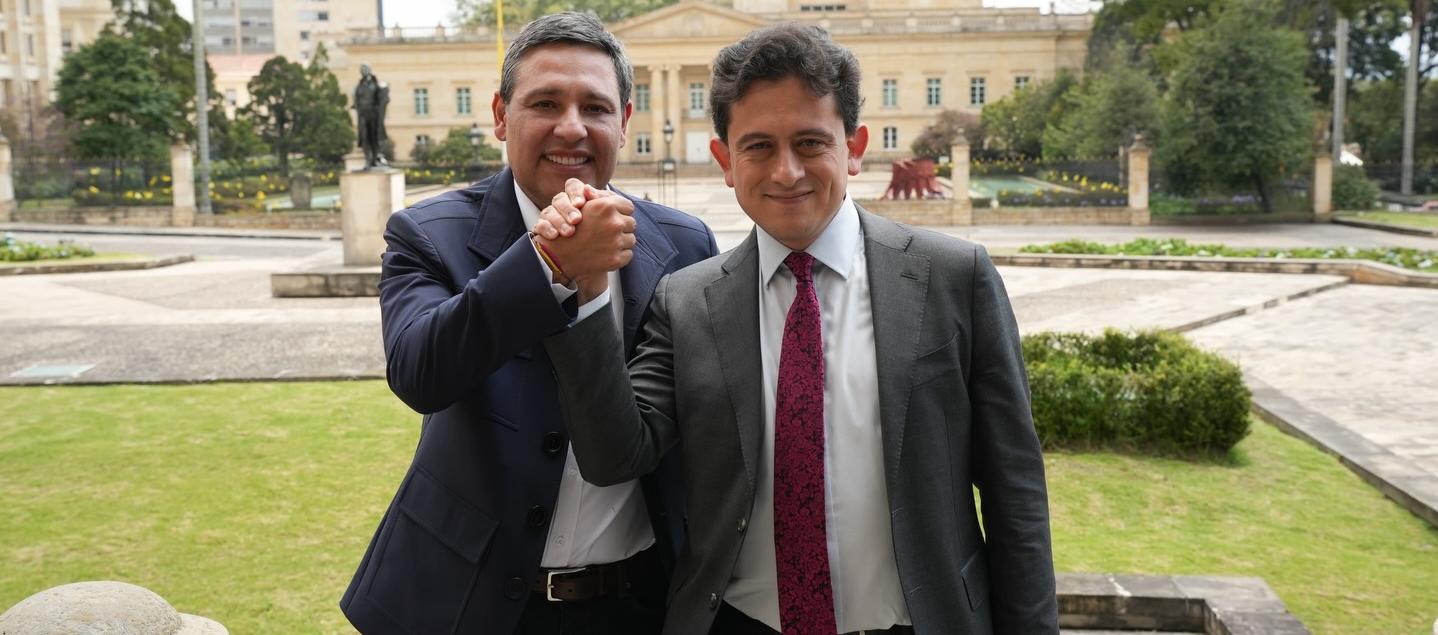 Mauricio Lizcano y Luis Carlos Reyes