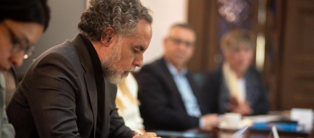 El ministro del Interior Armando Benedetti. 