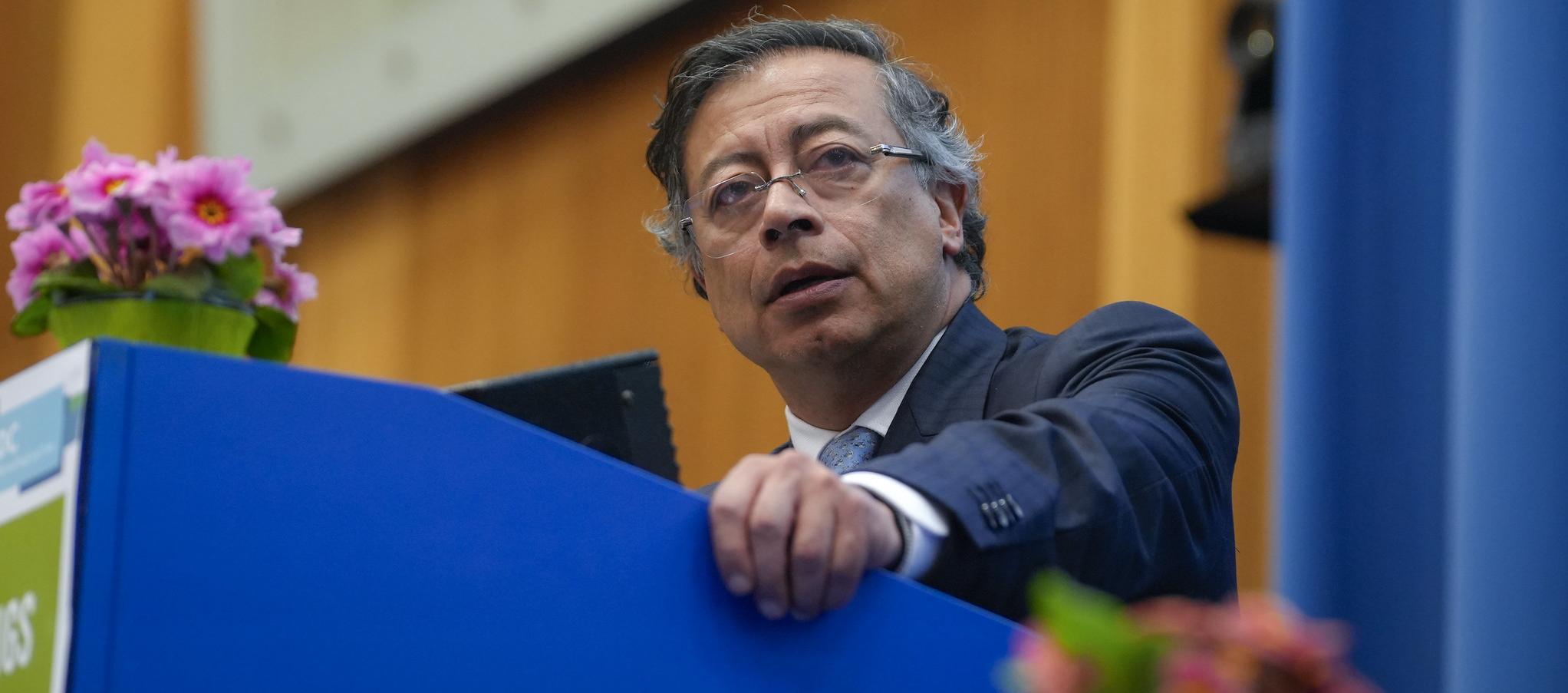 El Presidente de Colombia, Gustavo Petro.