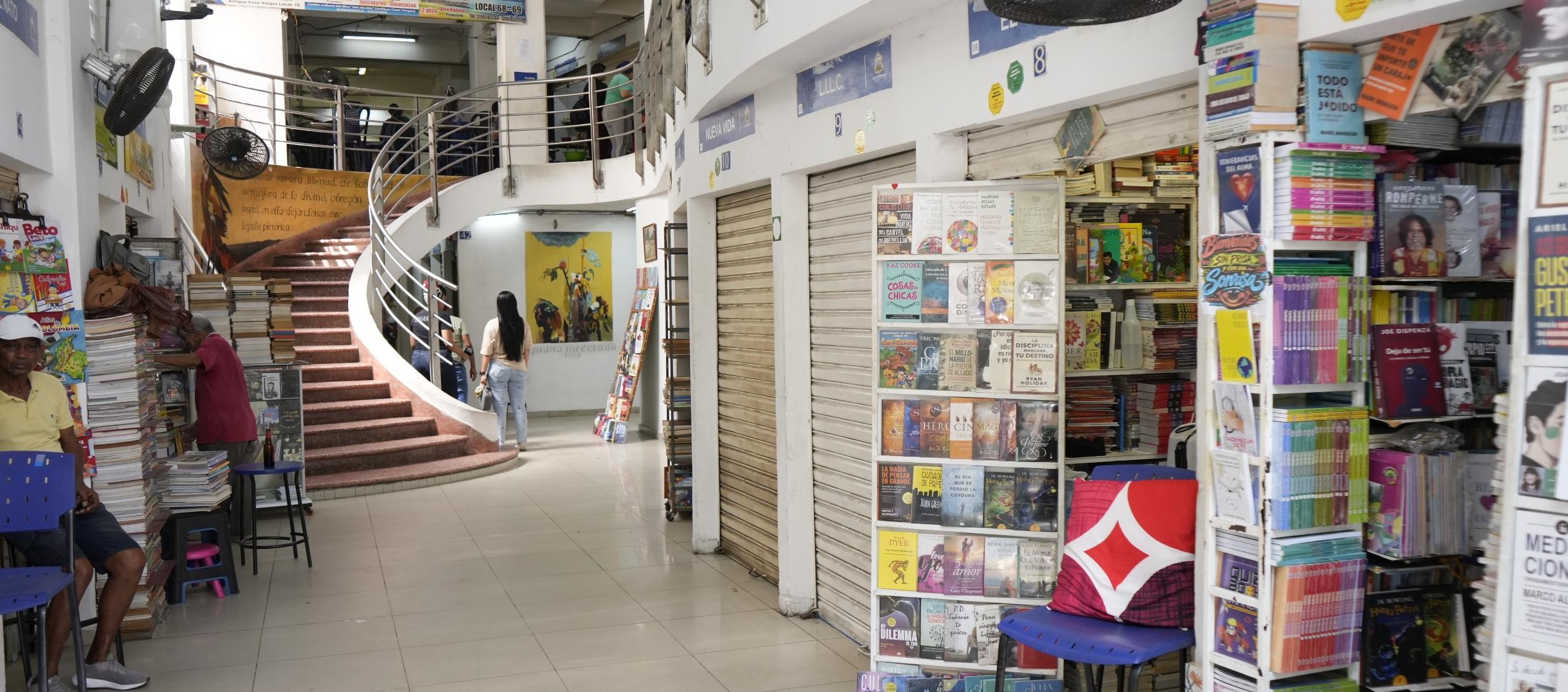 Interior del Centro Cultural del Libro.