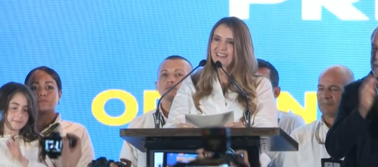 La candidata Paloma Valencia.