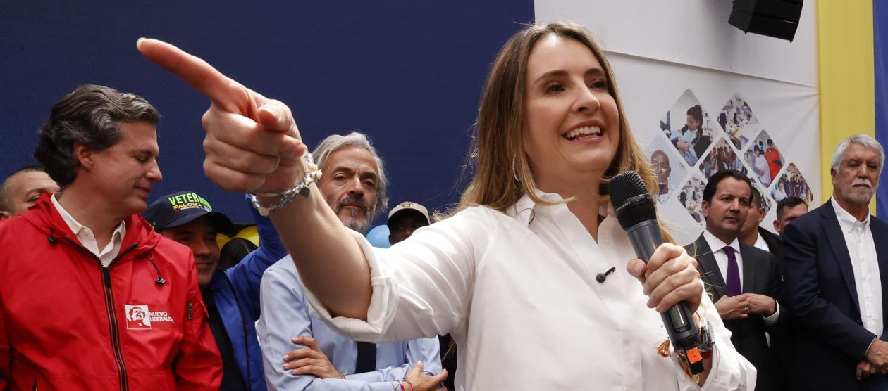 La candidata Paloma Valencia.