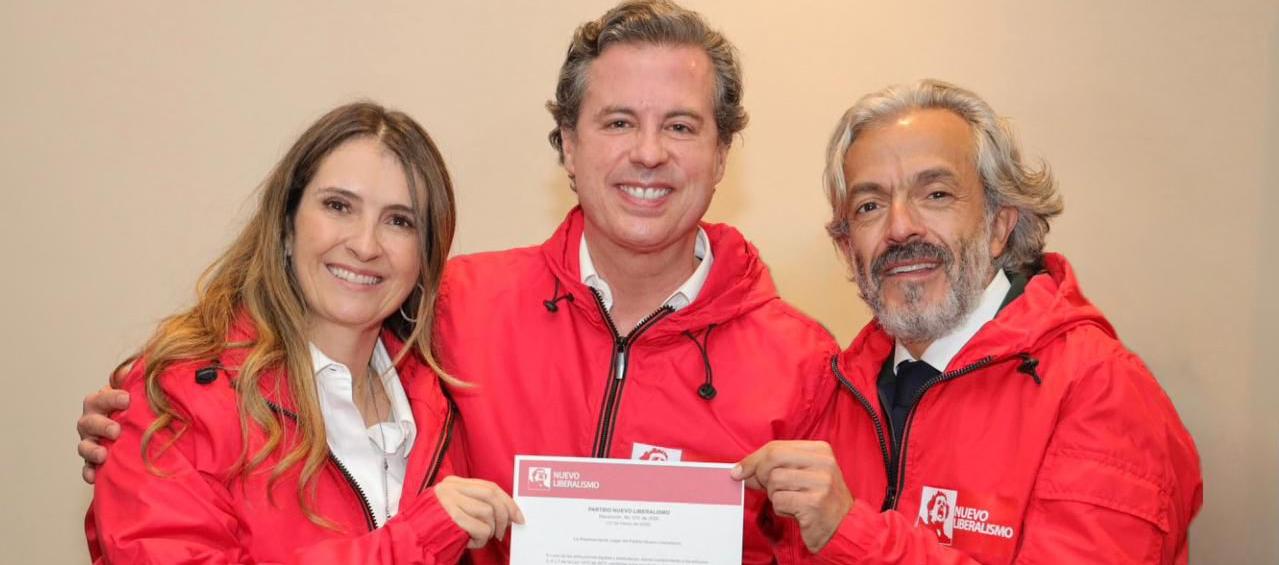 Paloma Valencia, Juan Manuel Galán y Juan Daniel Oviedo.