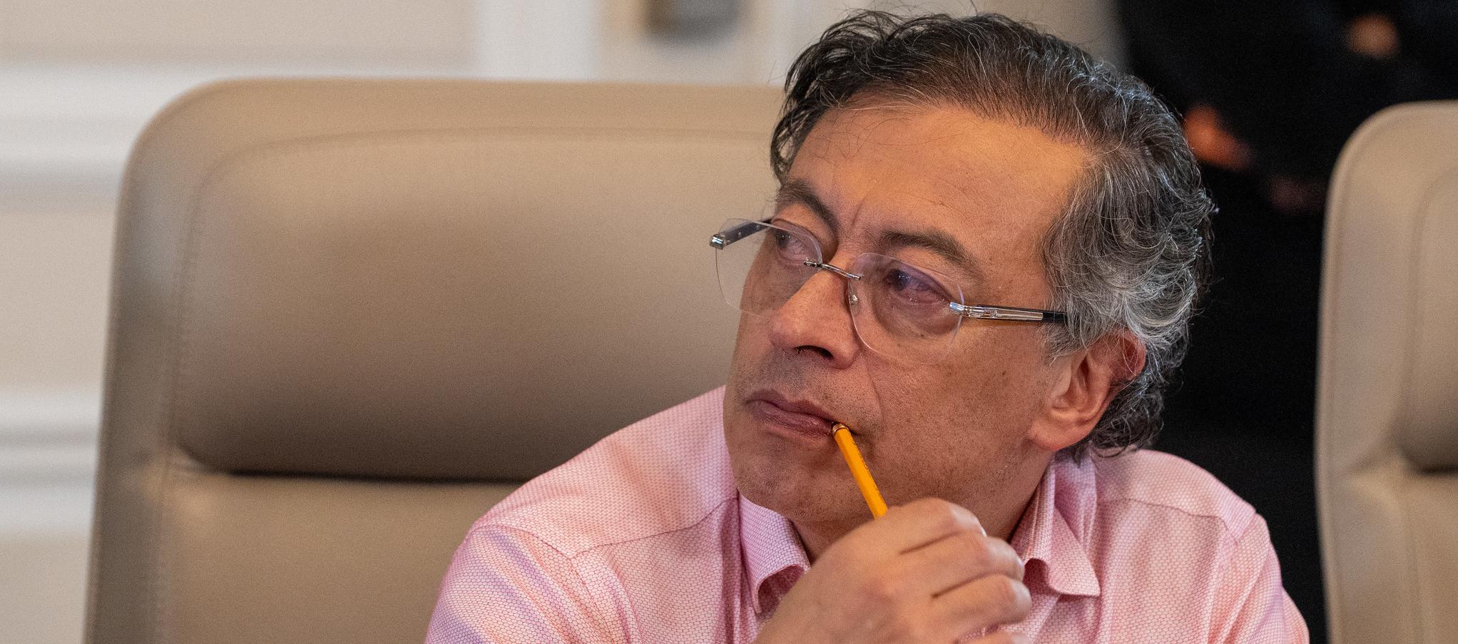 El Presidente de Colombia, Gustavo Petro.