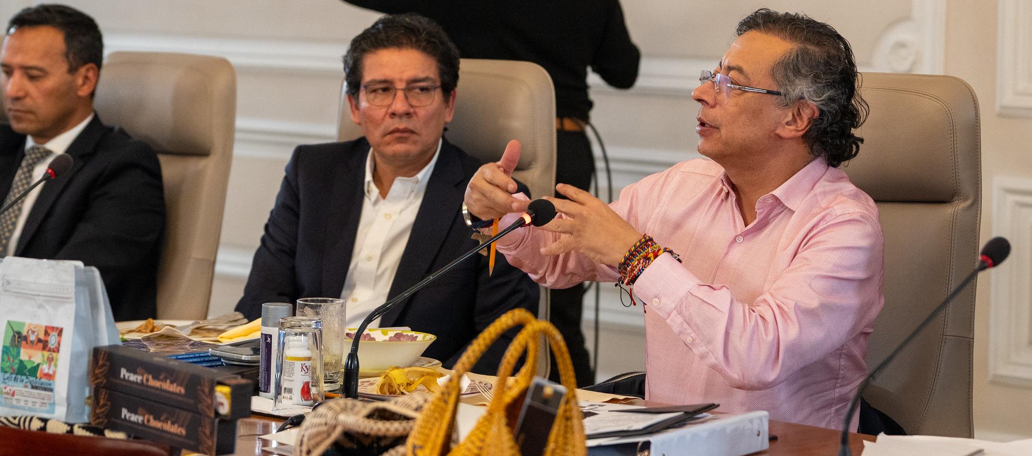 El Presidente Gustavo Petro.