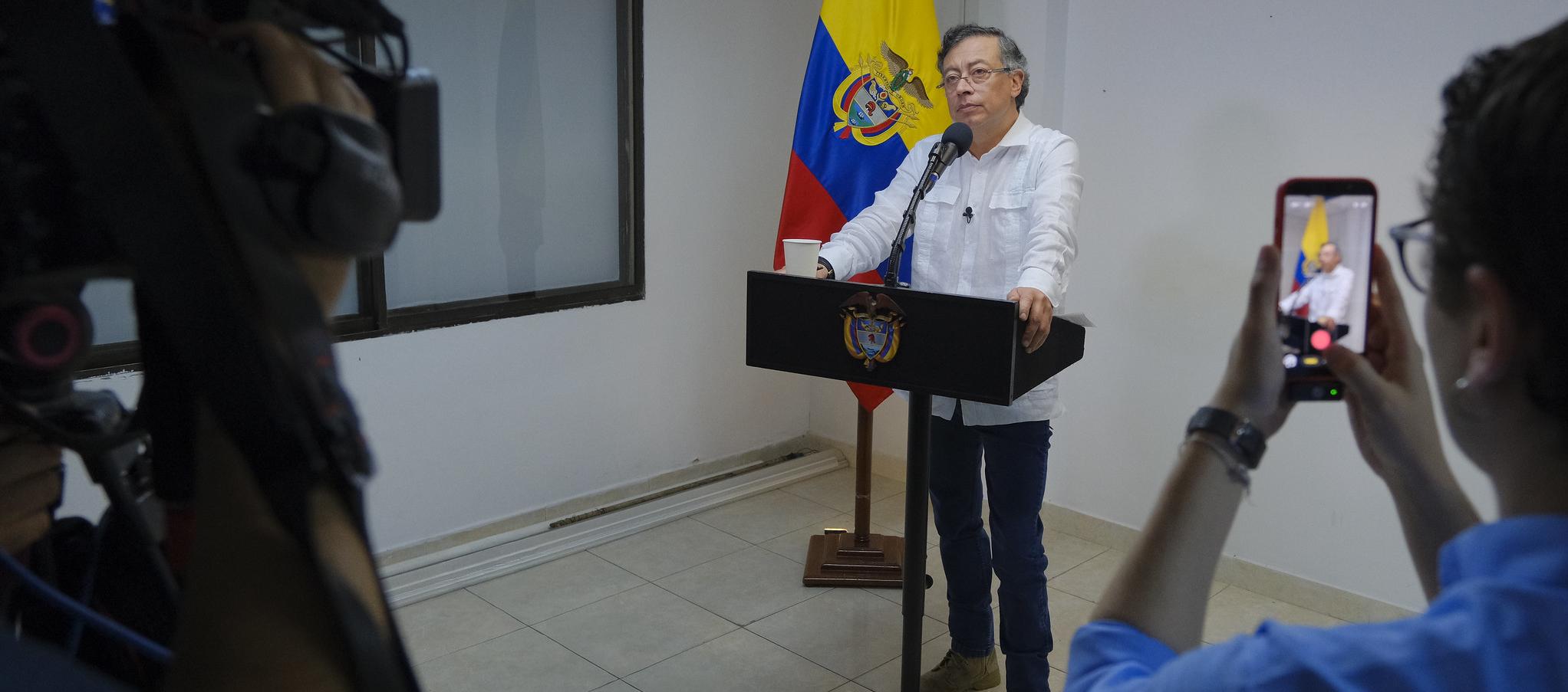 El Presidente de la República, Gustavo Petro.
