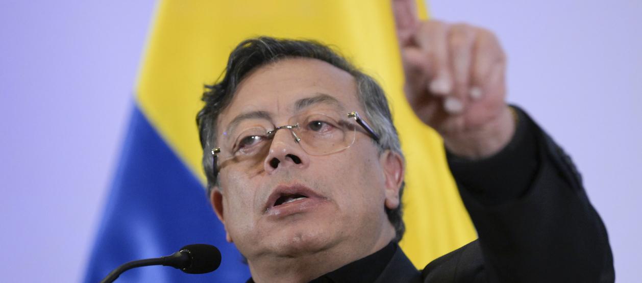 El Presidente de Colombia, Gustavo Petro.