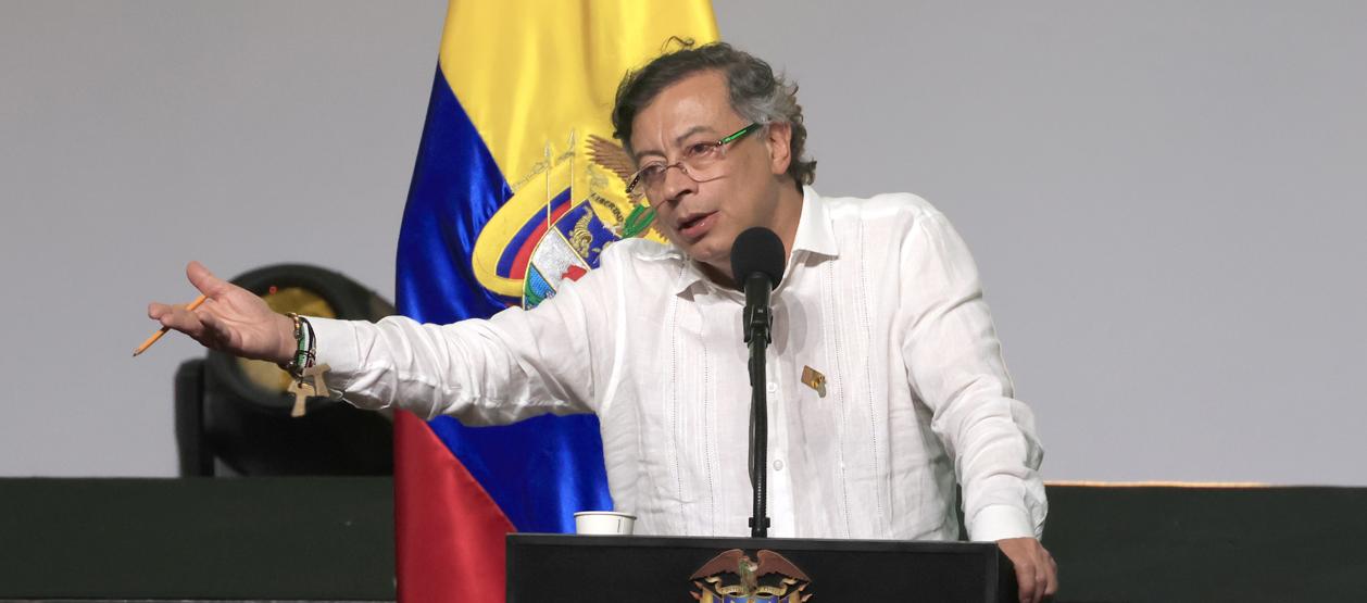 El Presidente Gustavo Petro.