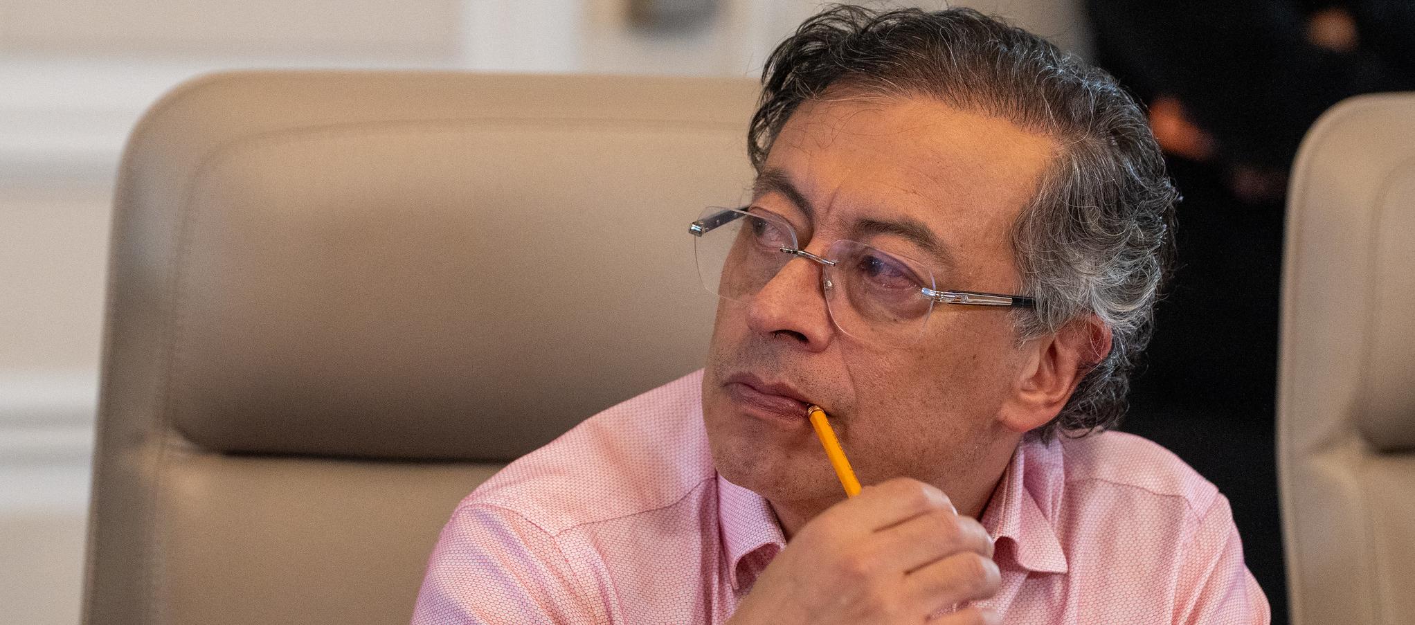 El Presidente Gustavo Petro.