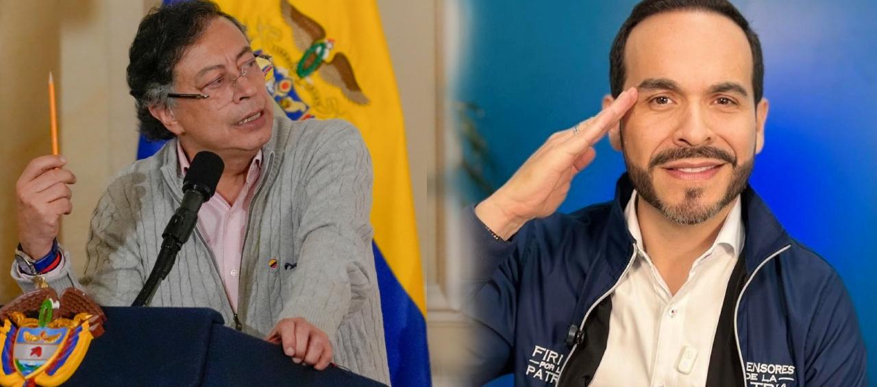 Gustavo Petro y Abelardo De La Espriella. 