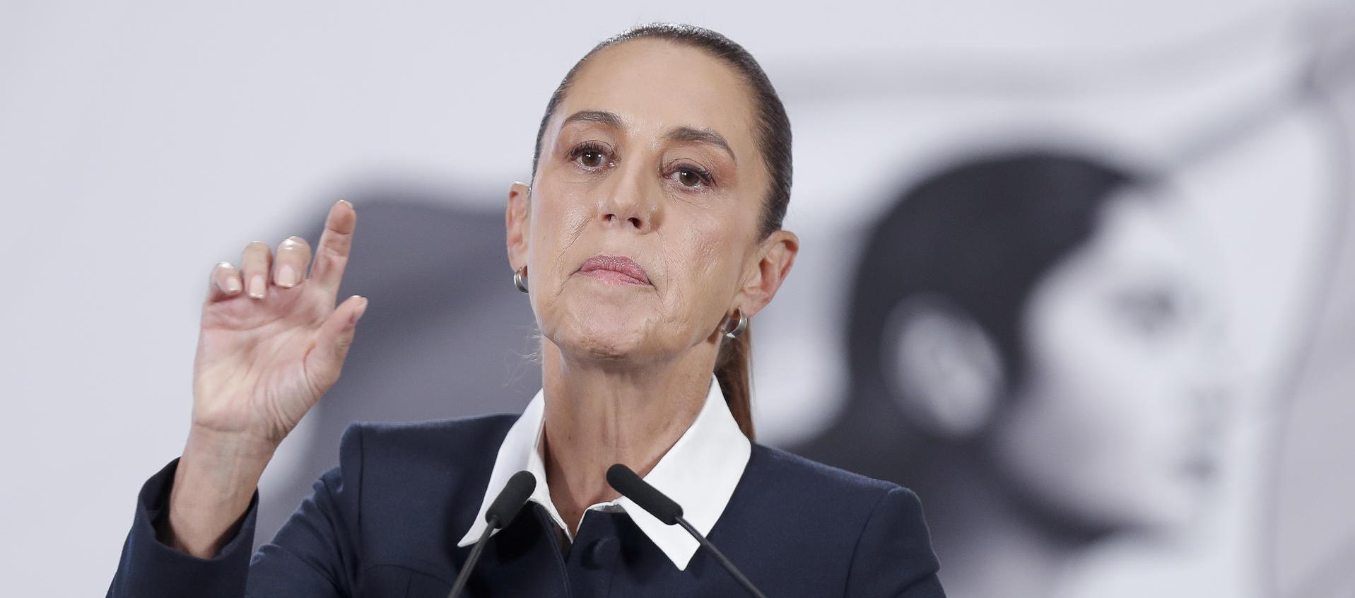 La presidenta de México, Claudia Sheinbaum. 