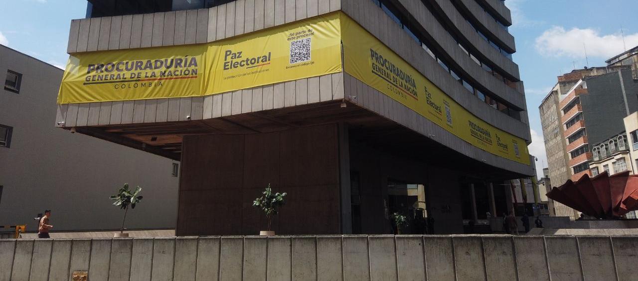 Fachada de la Procuraduría General de la Nación.
