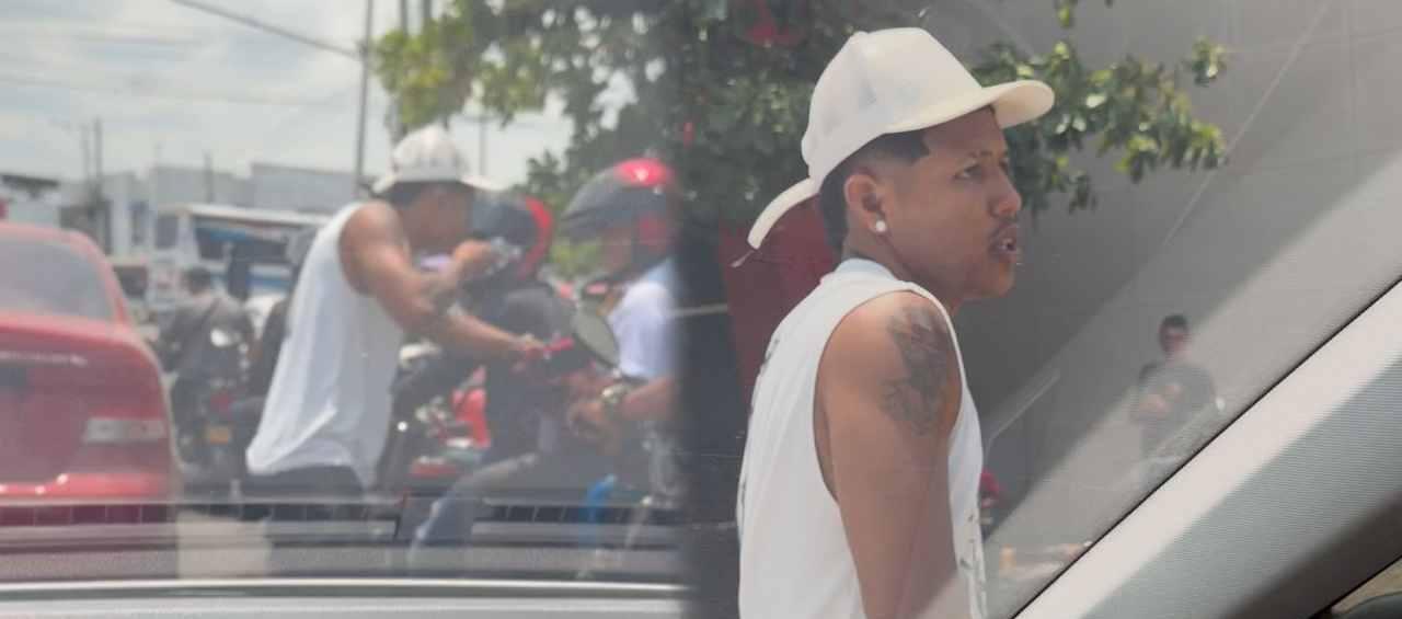 Sujeto que amenazó a una persona en el barrio San Martín.