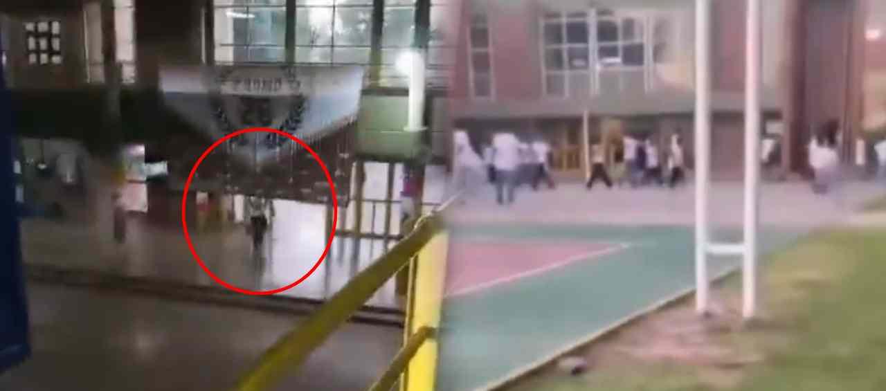 Colegio donde el joven asesinó a un compañero.
