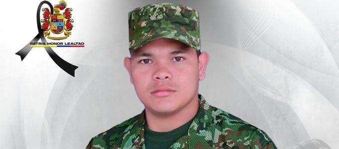 Soldado profesional Ferney Ramos Villalba. 