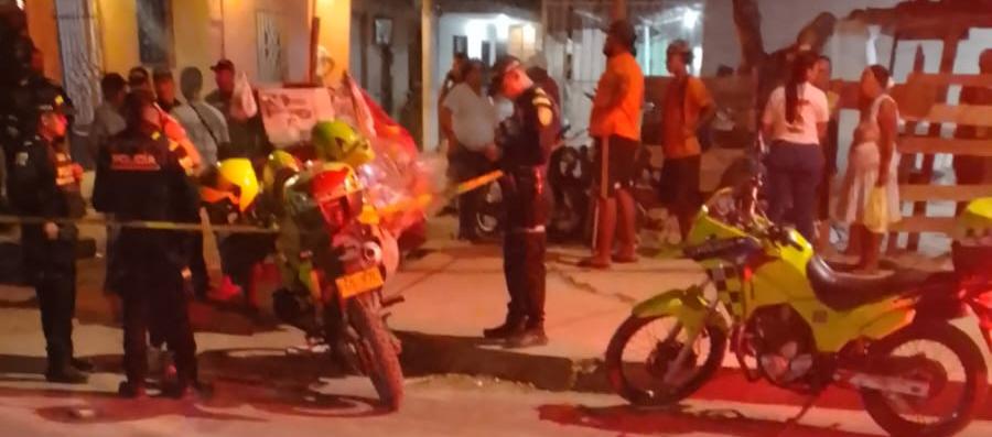 Lugar donde ocurrió la masacre. 