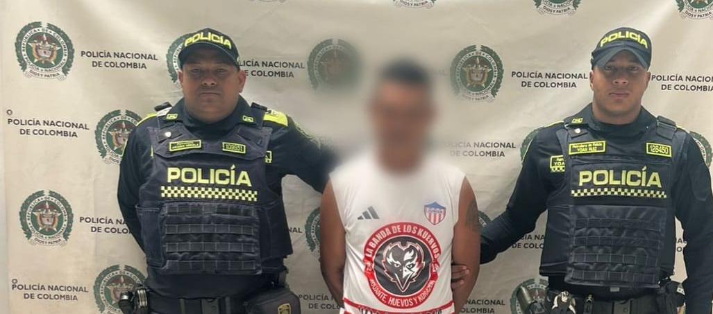 Capturado con la subametralladora. 