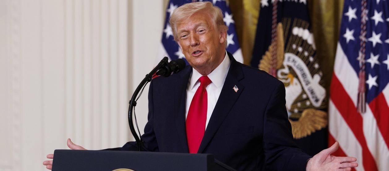 El presidente de Estados Unidos, Donald Trump.