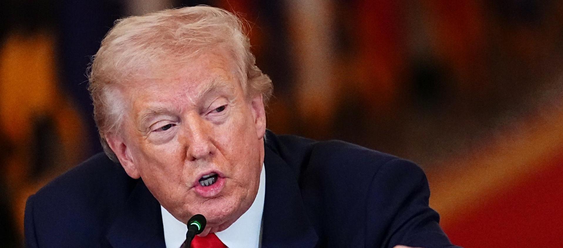 Donald Trump, presidente de Estados Unidos.