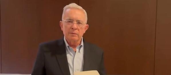 El expresidente Álvaro Uribe Vélez.