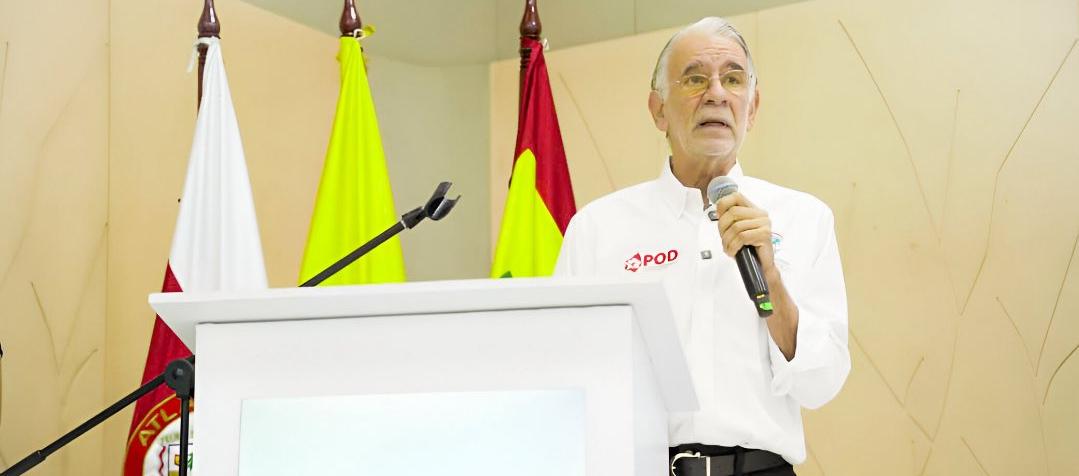 El Gobernador del Atlántico, Eduardo Verano.