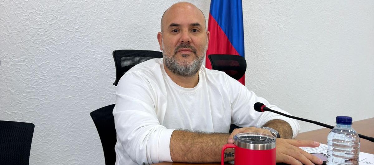 Mauricio Villafañez Jabba, presidente del Concejo de Barranquilla.