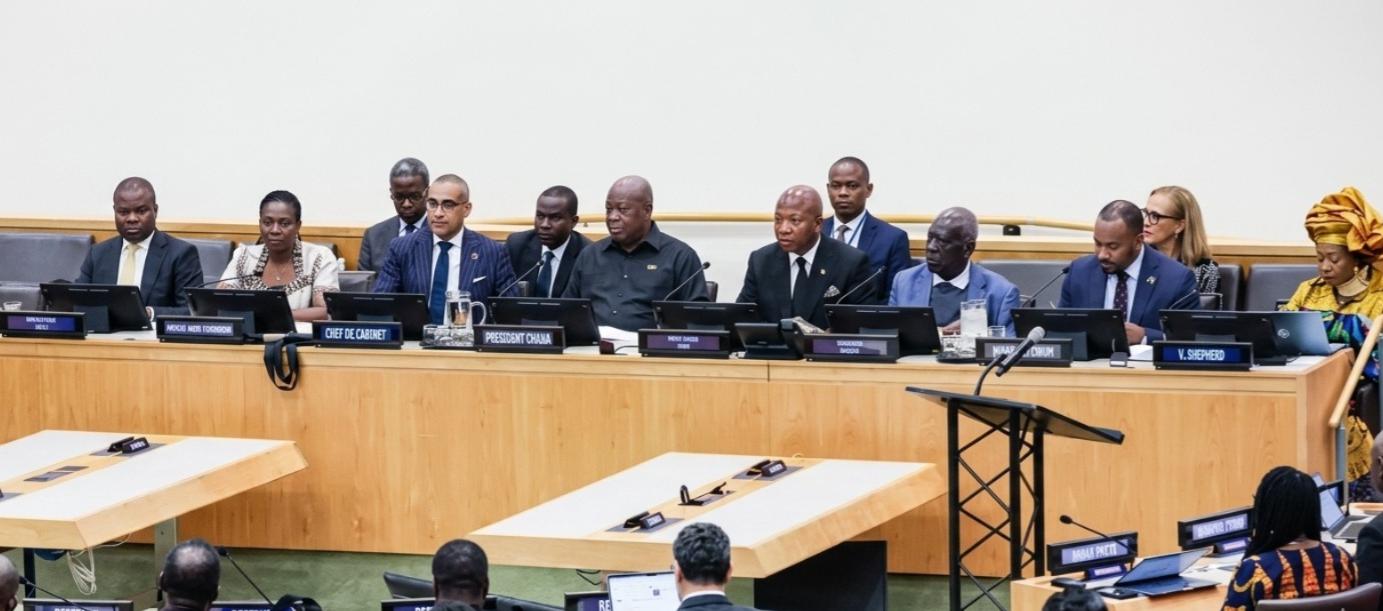 Momentos previos a la votación en la ONU.
