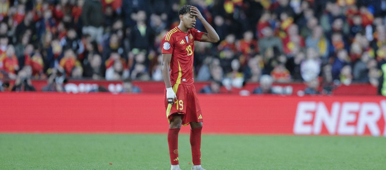Lamine Yamal, estrella de la selección española.