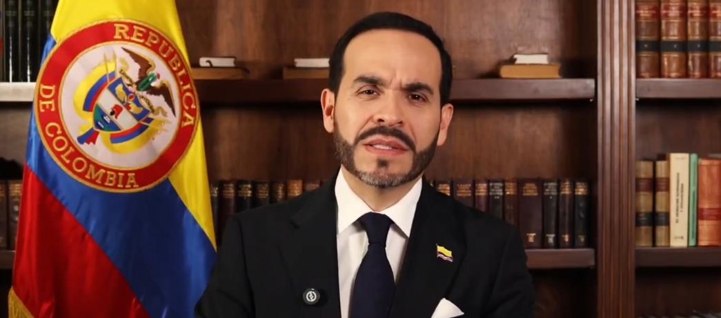 Abelardo De la Espriella, candidato presidencial. 