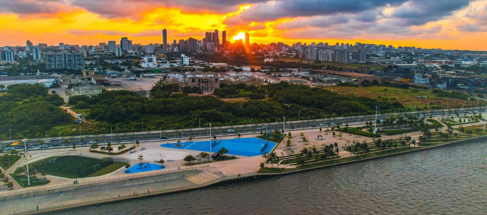Panorámica de Barranquilla. 