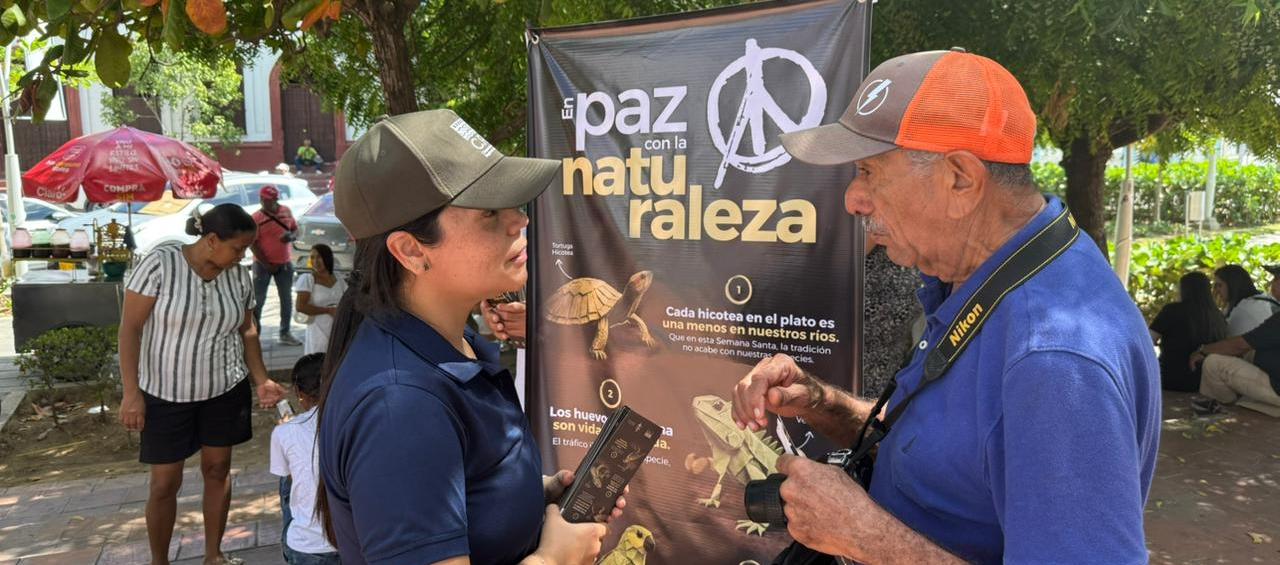 La CRA durante las campañas de sensibilización previo a la Semana Santa. 