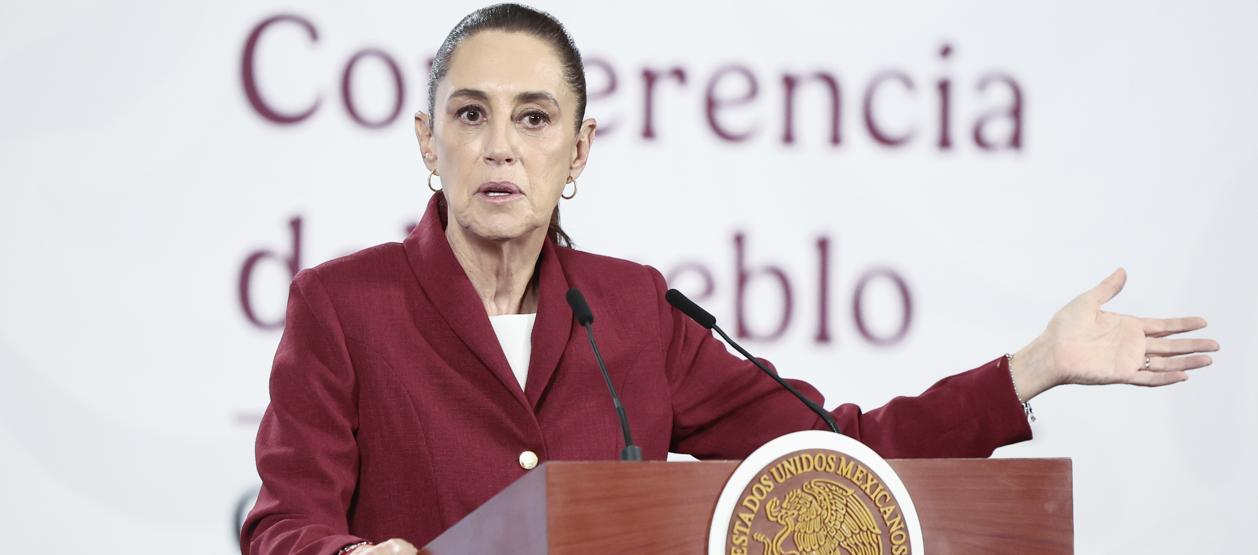 Claudia Sheinbaum, presidenta de México.