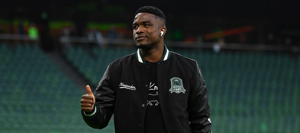 Jhon Córdoba, delantero colombiano del Krasnodar de Rusia.