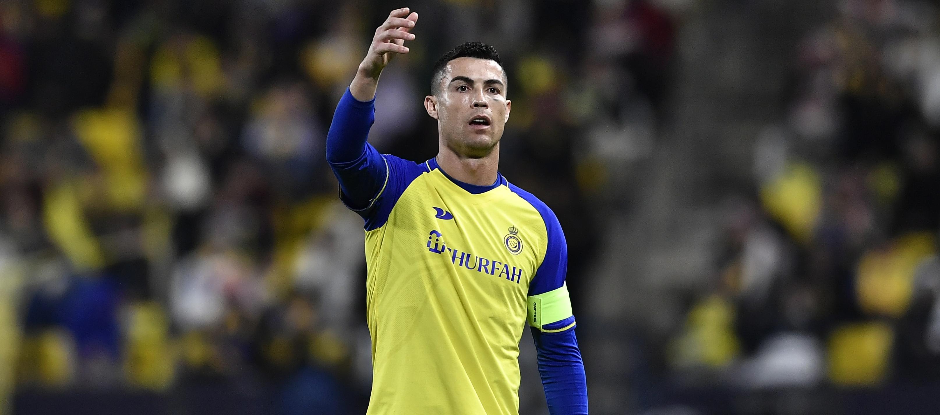 El portugués Cristiano Ronaldo, delantero del Al Nassr.