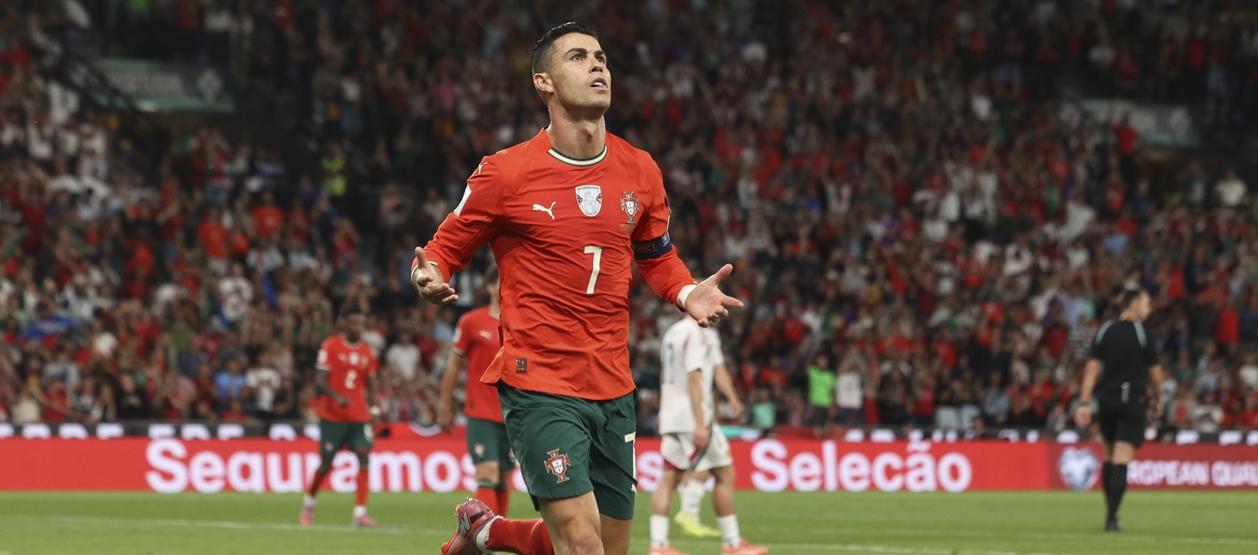 Crstiano Ronaldo, delantero de la selección portuguesa.