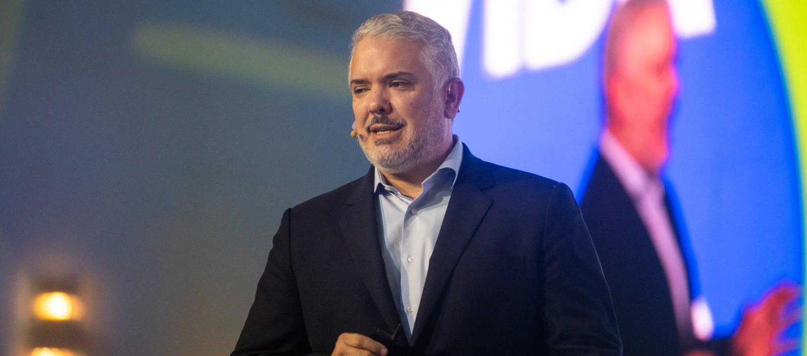 Iván Duque, expresidente de Colombia. 